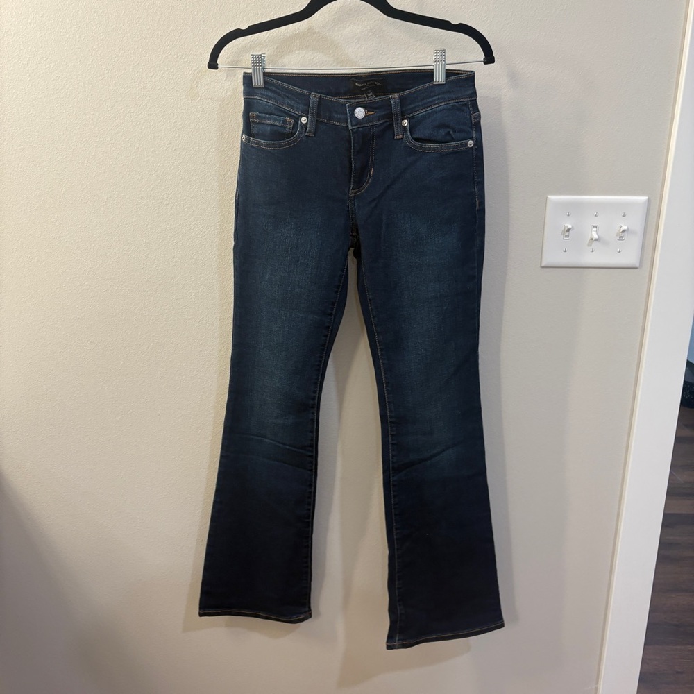 Banana Republic Deep Blue Flare Jeans